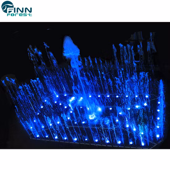 New Style Customized LED Lights Water Music Dancing Fountain