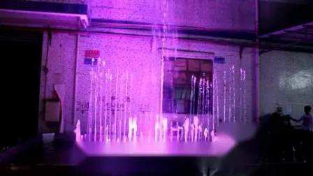 New Style Customized LED Lights Water Music Dancing Fountain