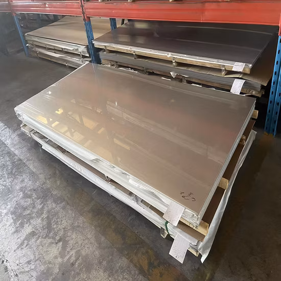 316L 310S 316ti 321 Edelstahlbleche mit polierter Spiegelfläche